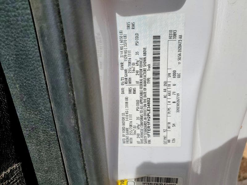 2023 FORD RANGER XL 12
