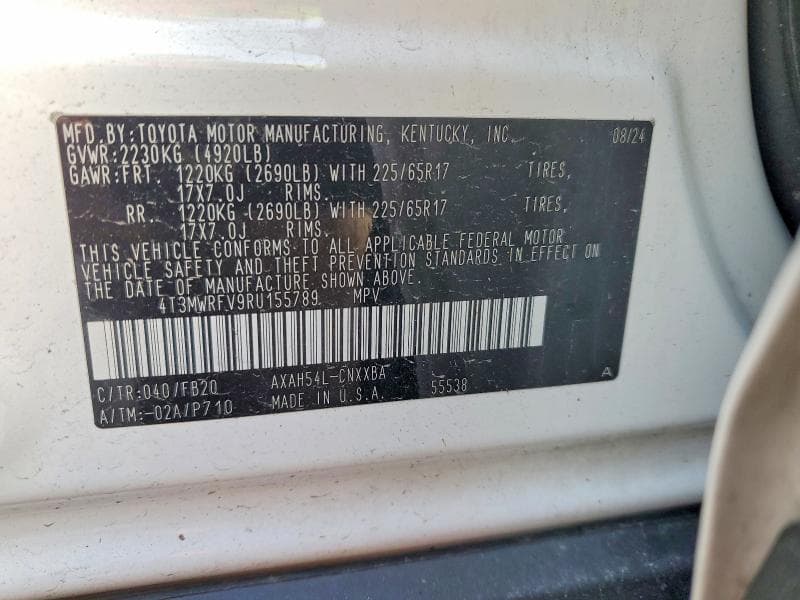 2024 TOYOTA RAV4 LE 13