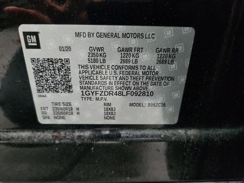 2020 CADILLAC XT4 PREMIUM LUXURY 13