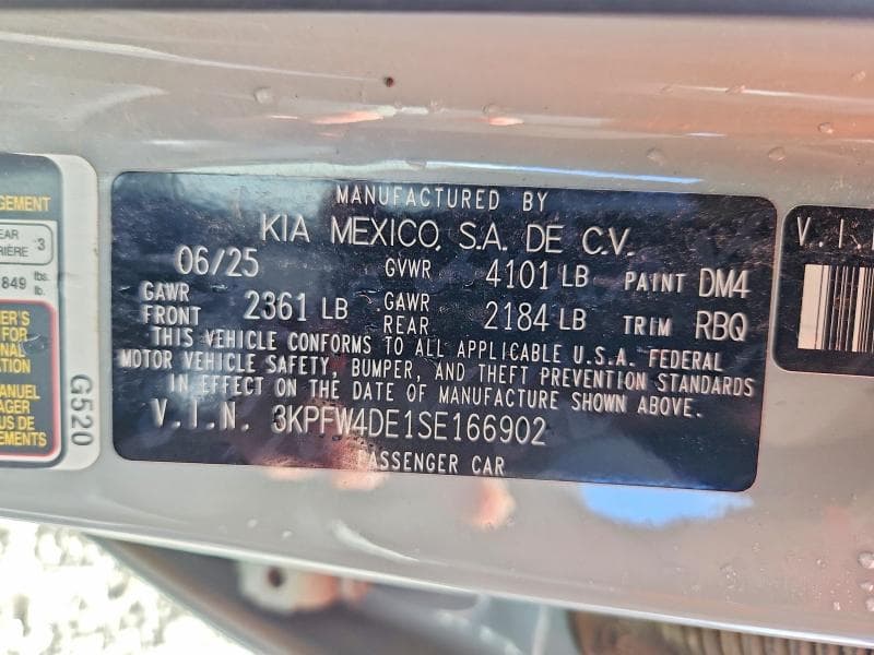 2025 KIA K4 GT LINE GT LINE 12
