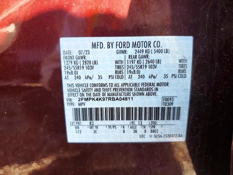 2024 FORD EDGE TITANIUM 14