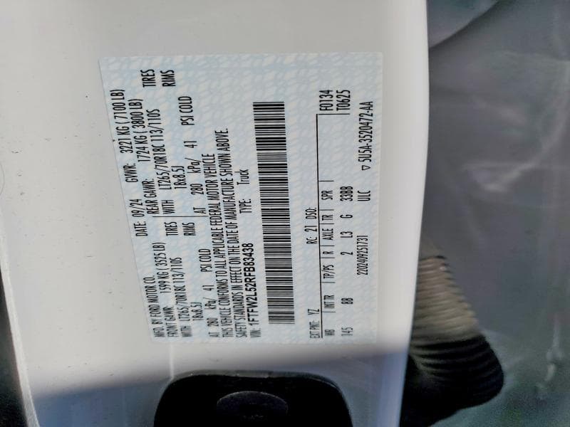 2024 FORD F150 STX STX 12