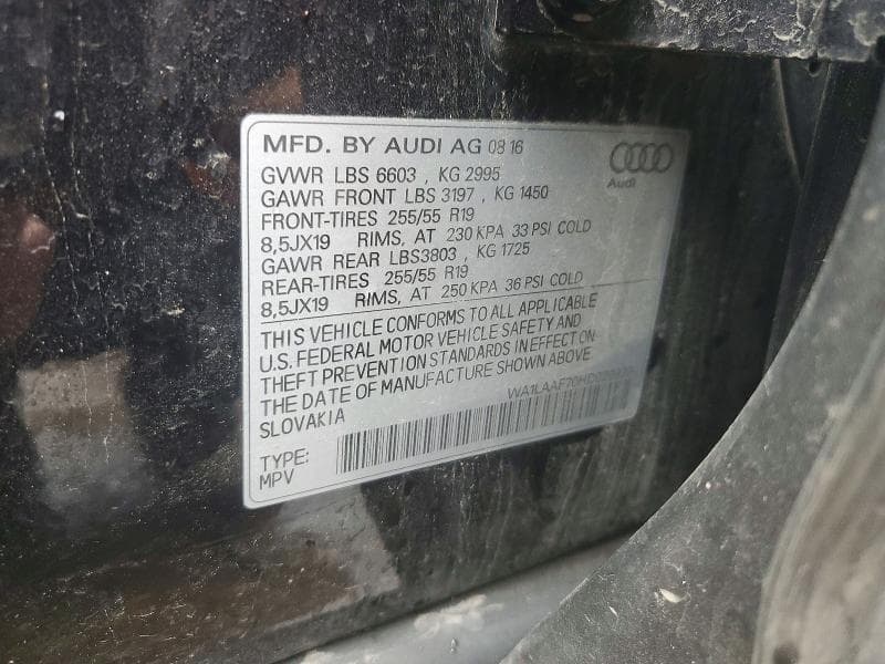 2017 AUDI Q7 PREMIUM PLUS 13