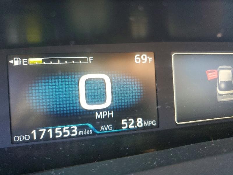2022 TOYOTA PRIUS L ECO L ECO 9