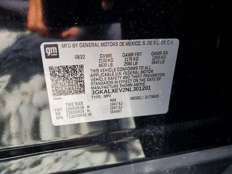 2022 GMC TERRAIN DENALI 12