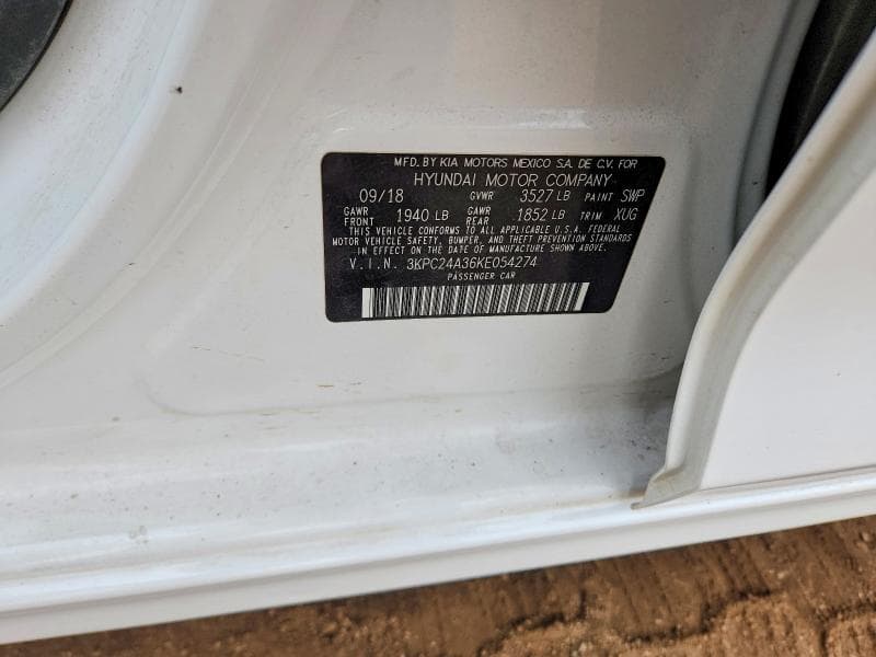 2019 HYUNDAI ACCENT SE SE 12
