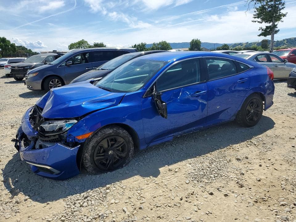2019 HONDA CIVIC LX - 1