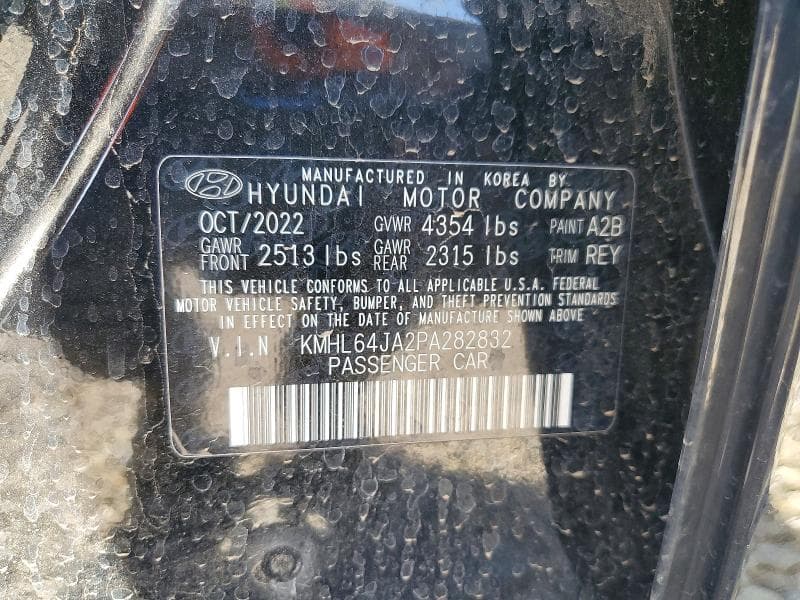 2023 HYUNDAI SONATA SEL 13