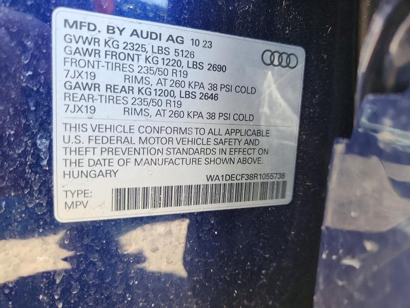 2024 AUDI Q3 PREMIUM S LINE 45 13