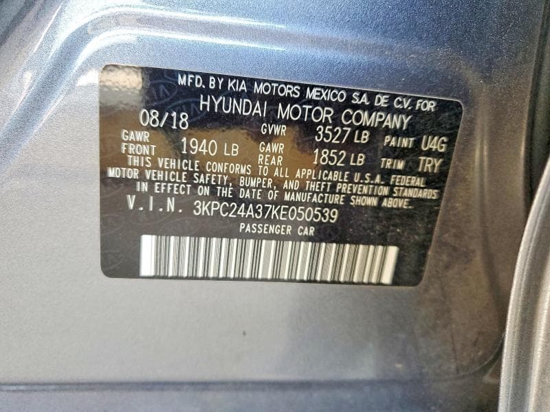 2019 HYUNDAI ACCENT SE 12