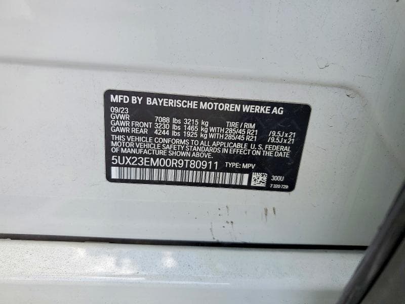 2024 BMW X7 XDRIVE40I XDRIVE40I 13