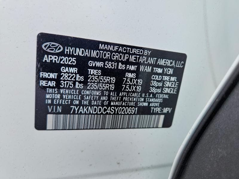 2025 HYUNDAI IONIQ 5 SEL 12