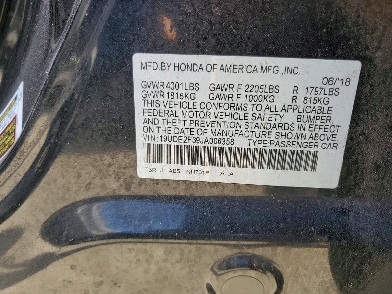2018 ACURA ILX BASE WATCH PLUS 13