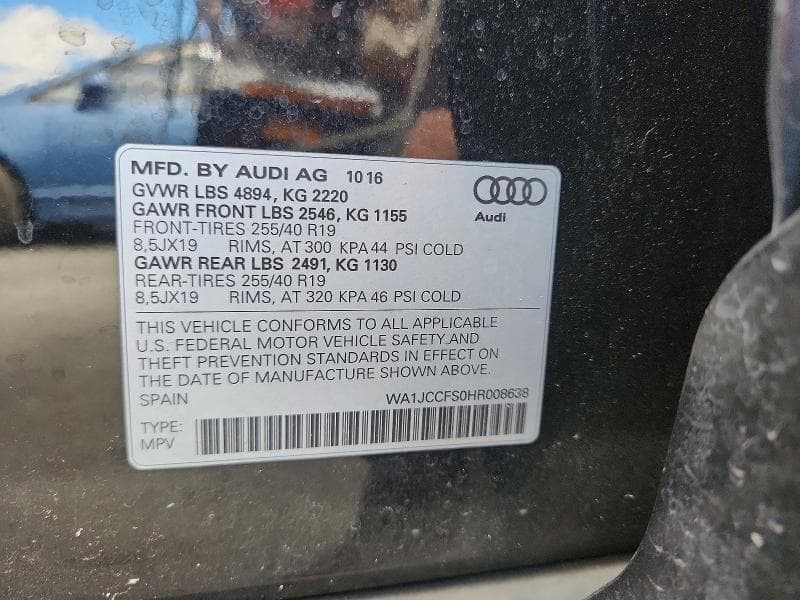 2017 AUDI Q3 PREMIUM PLUS 13