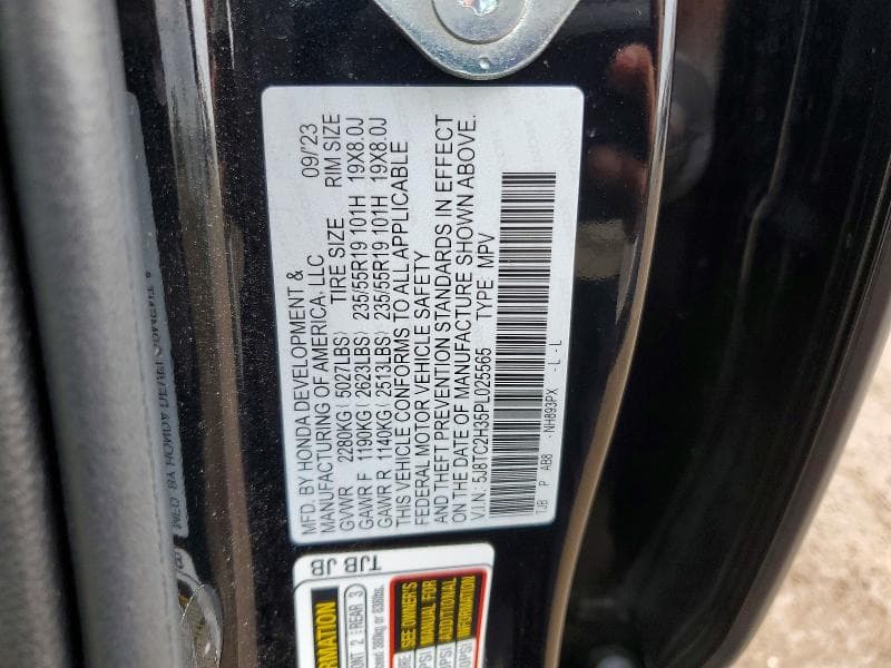 2023 ACURA RDX 12