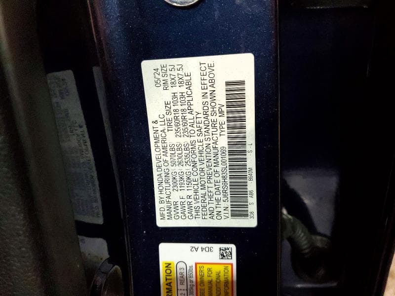 2025 HONDA CR-V SPORT-L 13