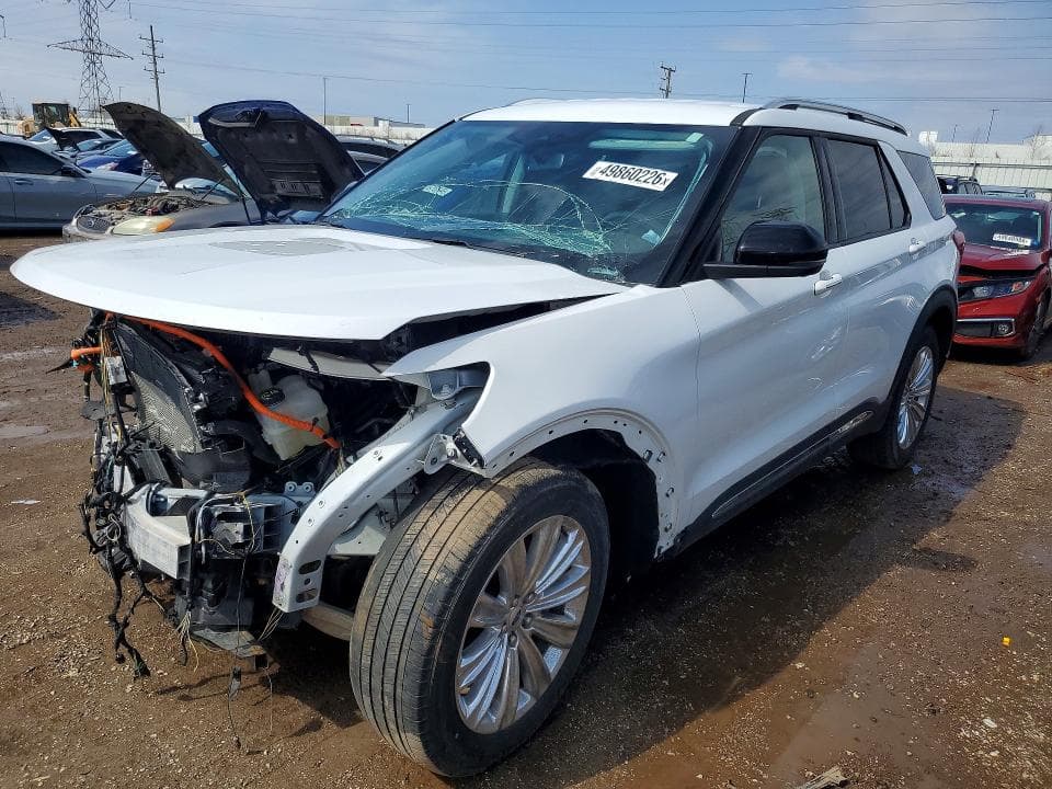 2022 FORD EXPLORER LIMITED HYBRID 4WD V6 LIMITED - 1