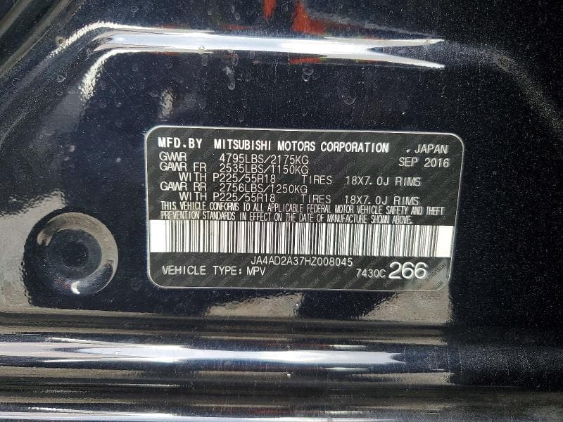 2017 MITSUBISHI OUTLANDER ES ES 14
