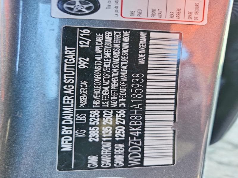 2017 MERCEDES-BENZ E 300 4MATIC 12