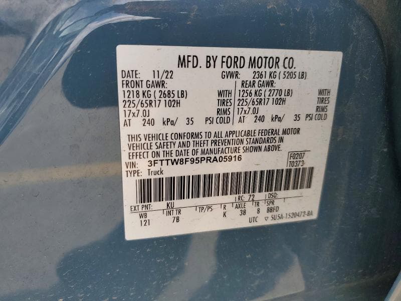 2023 FORD MAVERICK XL 12
