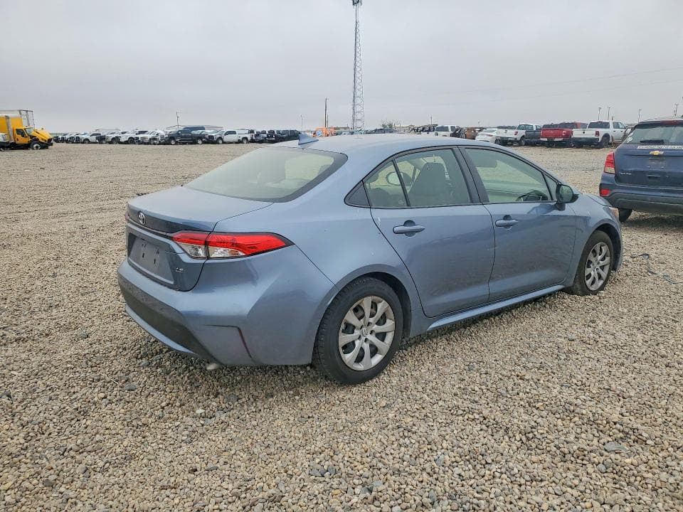 2022 TOYOTA COROLLA LE LE 3
