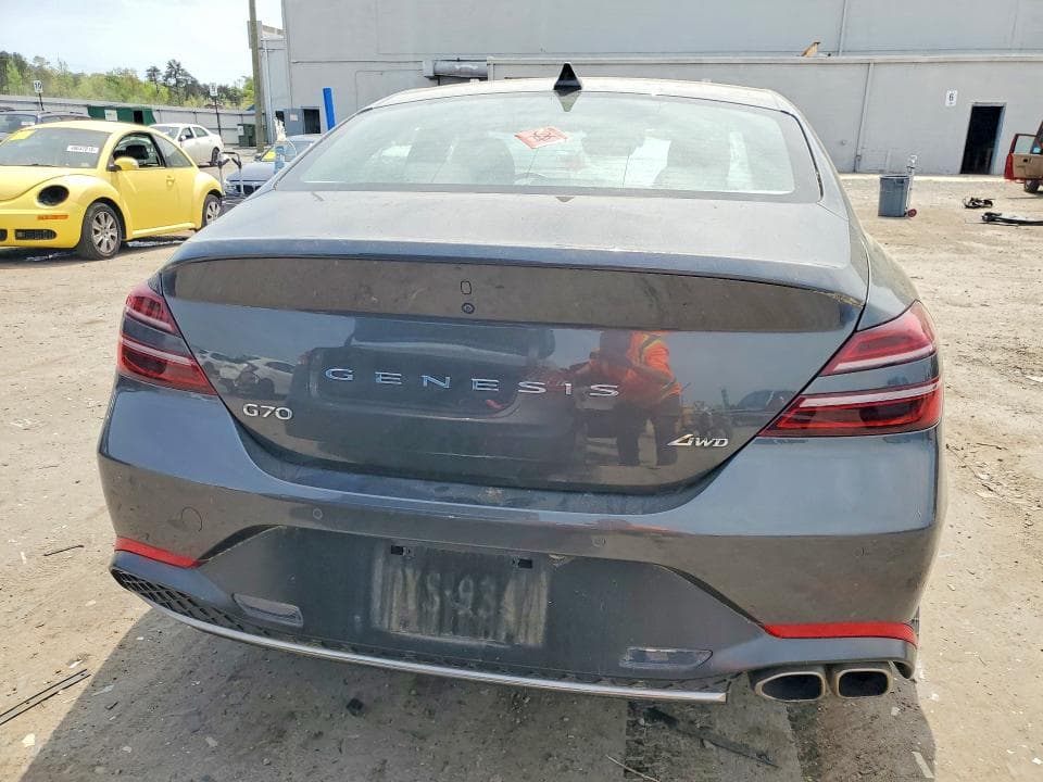 2022 GENESIS G70 2.0T 2.0T 6