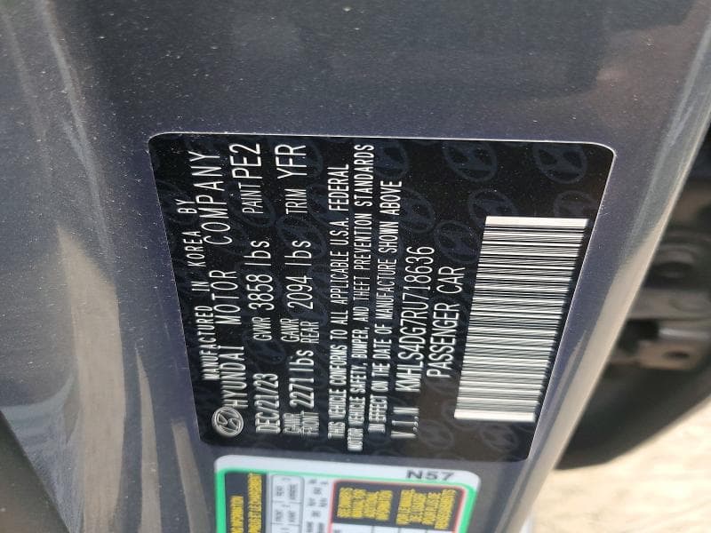2024 HYUNDAI ELANTRA SEL SEL 12