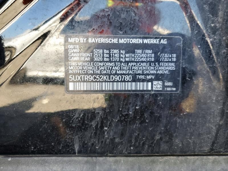 2019 BMW X3 13