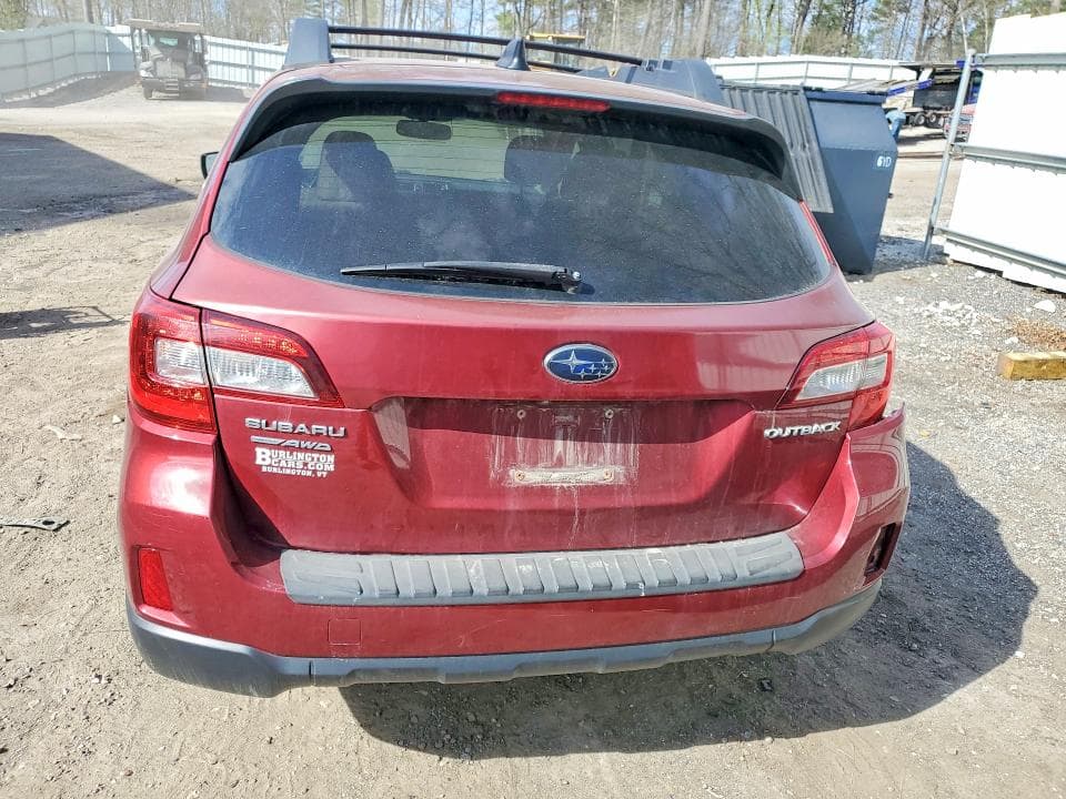 2016 SUBARU OUTBACK 2.5I PREMIUM 2.5I PREMIUM 6