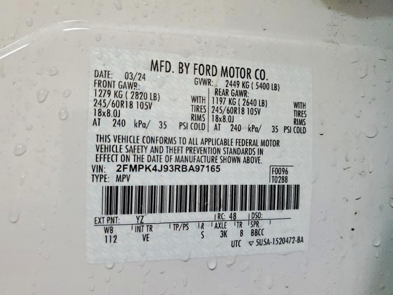 2024 FORD EDGE SEL SEL 13