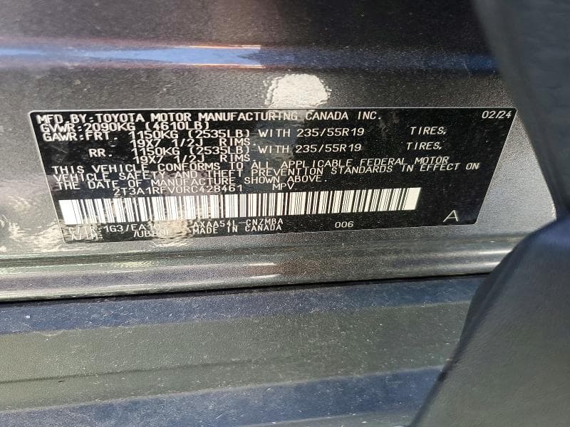 2024 TOYOTA RAV4 XLE PREMIUM 12