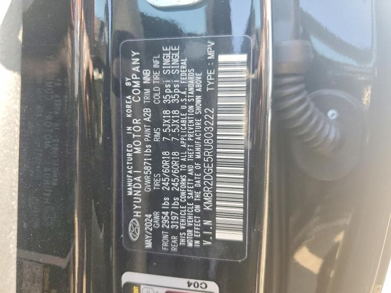 2024 HYUNDAI PALISADE SEL 13