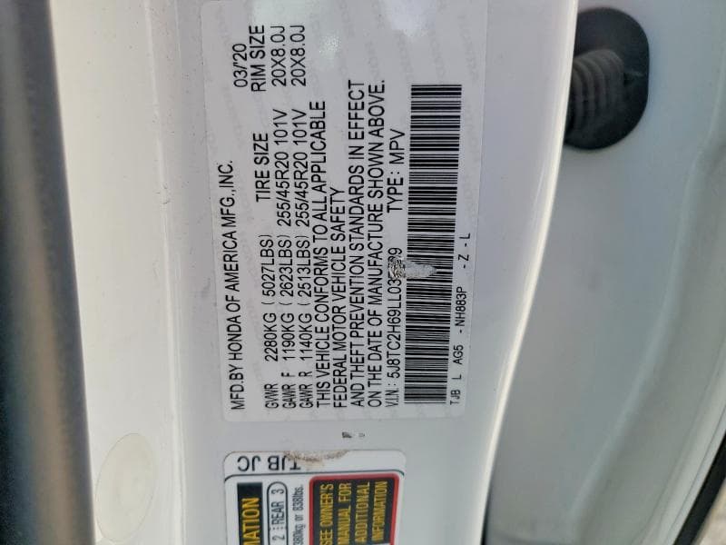 2020 ACURA RDX A-SPEC 12