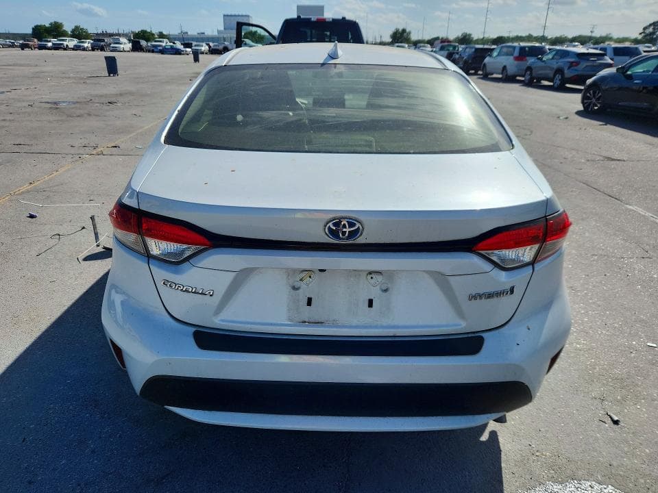 2022 TOYOTA COROLLA LE LE 6