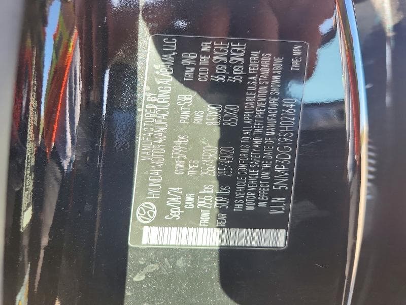 2025 HYUNDAI SANTA FE LIMITED LIMITED 13