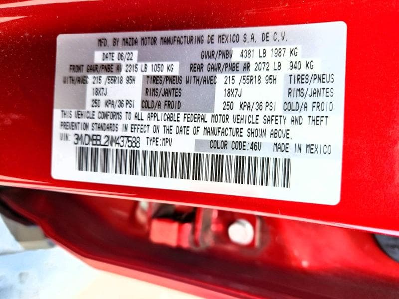 2022 MAZDA CX-30 SELECT SELECT 13