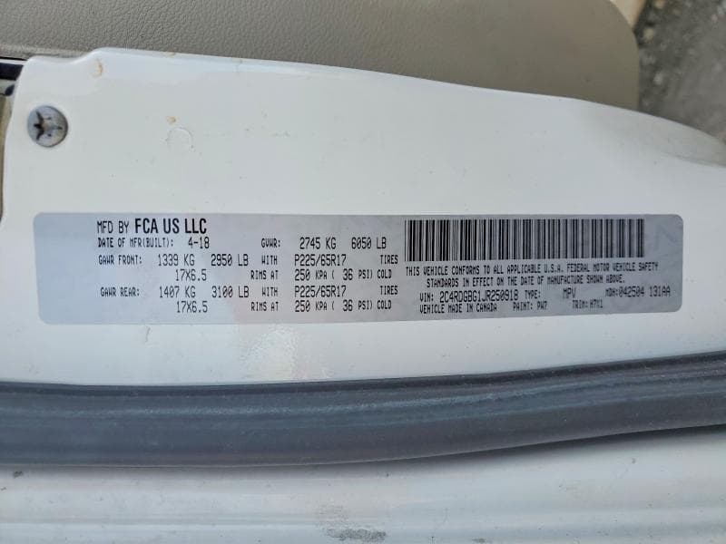 2018 DODGE GRAND CARAVAN SE SE 13