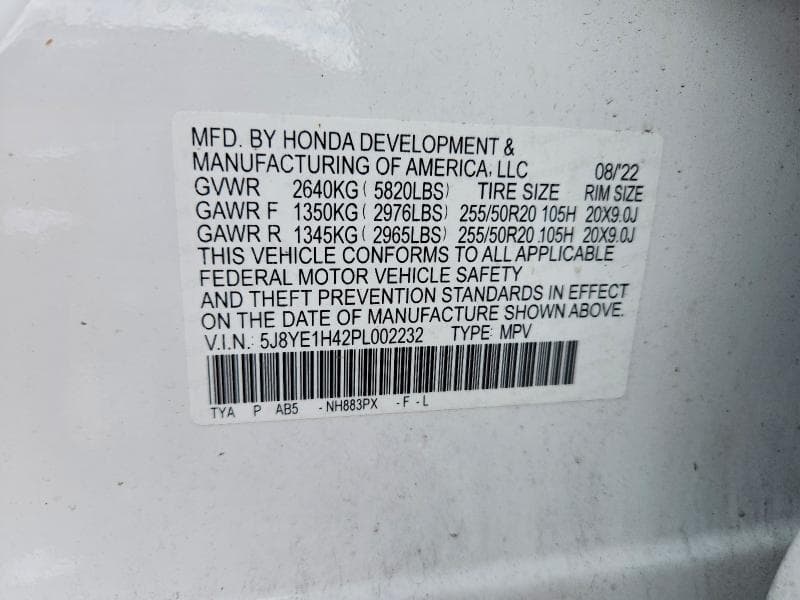 2023 ACURA MDX TECHNOLOGY 13