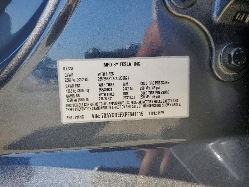 2023 TESLA MODEL Y 13