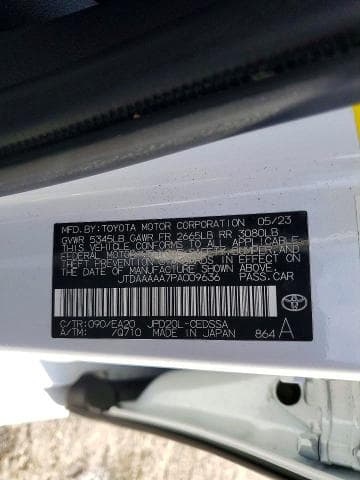 2023 TOYOTA MIRAI XLE XLE 13
