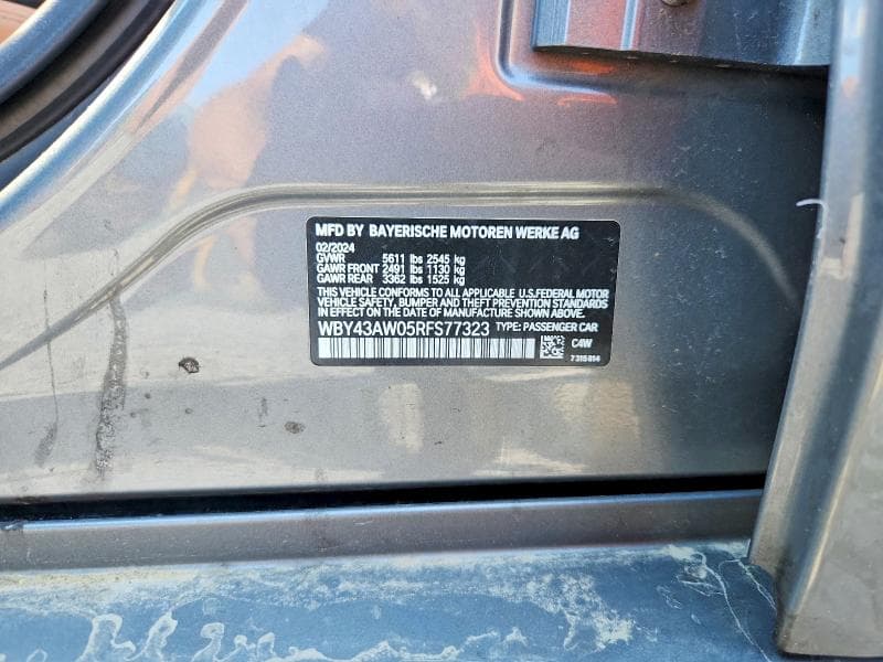2024 BMW I4 EDRIVE 35 12
