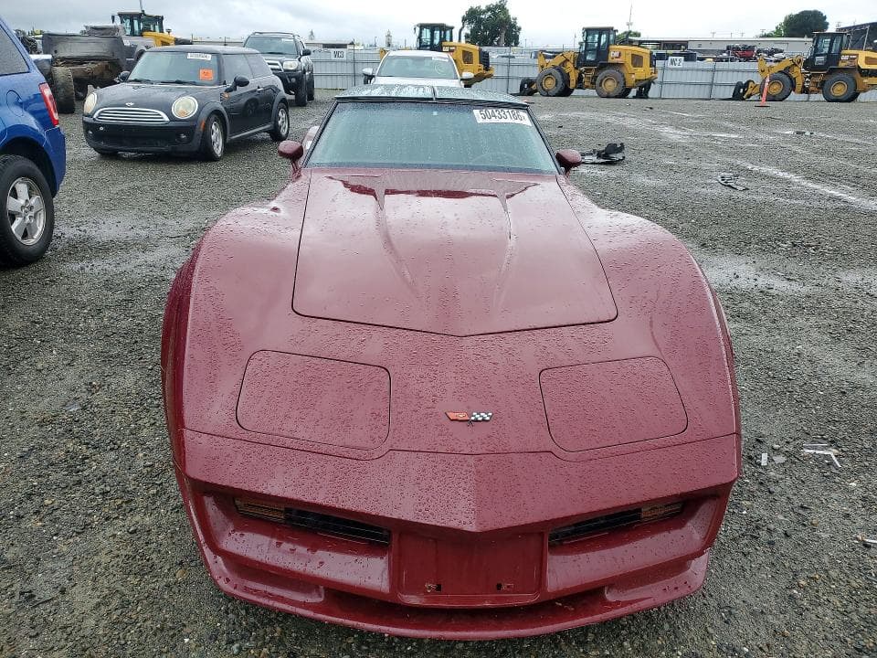 1982 CHEVROLET CORVETTE 5