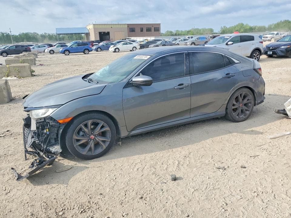 2019 HONDA CIVIC EX - 1