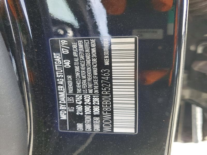 2020 MERCEDES-BENZ C 12
