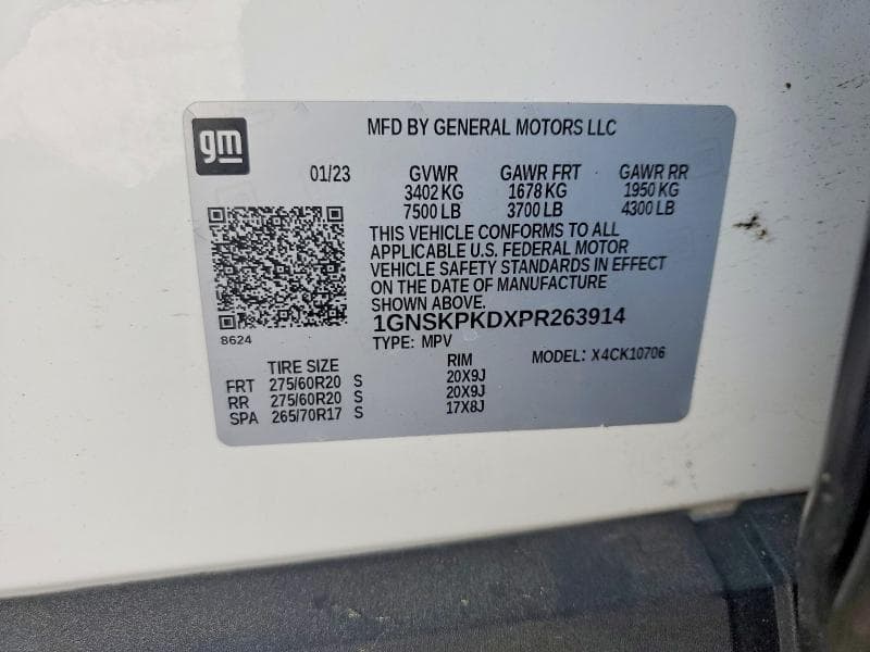 2023 CHEVROLET TAHOE K1500 Z71 K1500 Z71 14