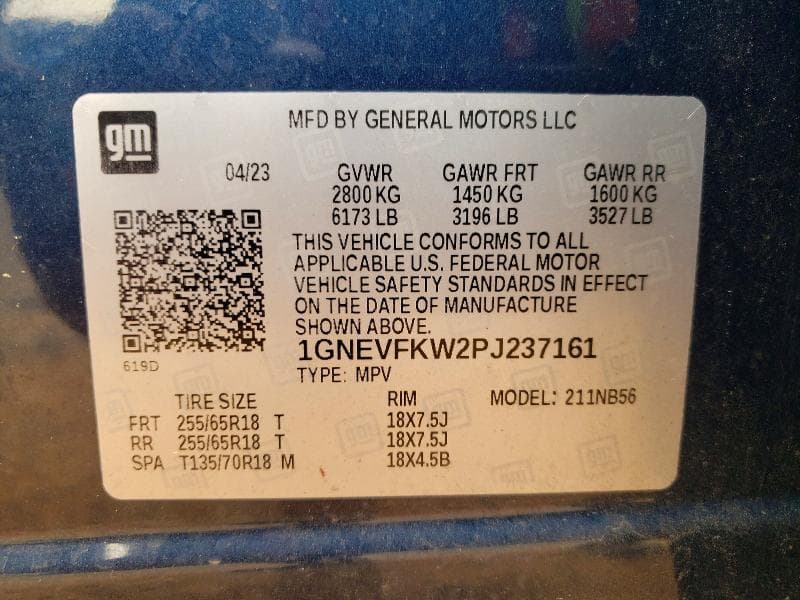 2023 CHEVROLET TRAVERSE LS 13
