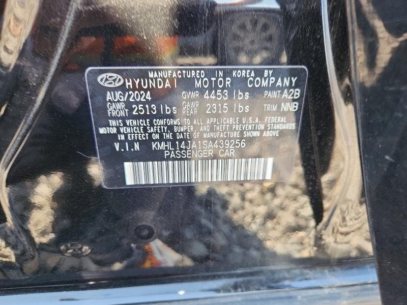2025 HYUNDAI SONATA SEL SEL 12