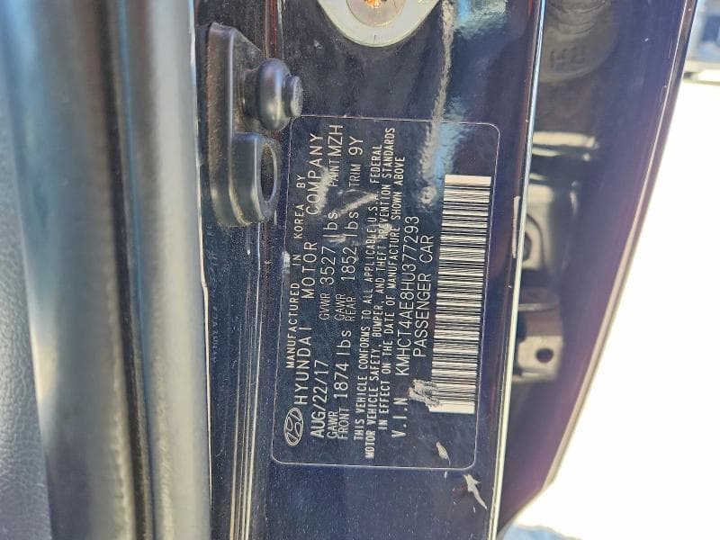 2017 HYUNDAI ACCENT SE 13