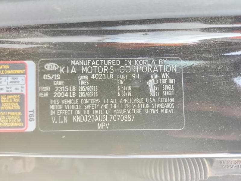2020 KIA SOUL S S 12