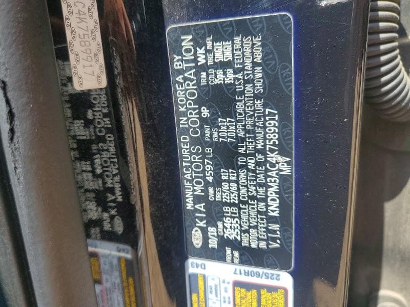 2019 KIA SPORTAGE LX 13
